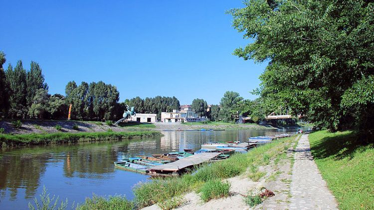 River Raab, Győr - Hungary